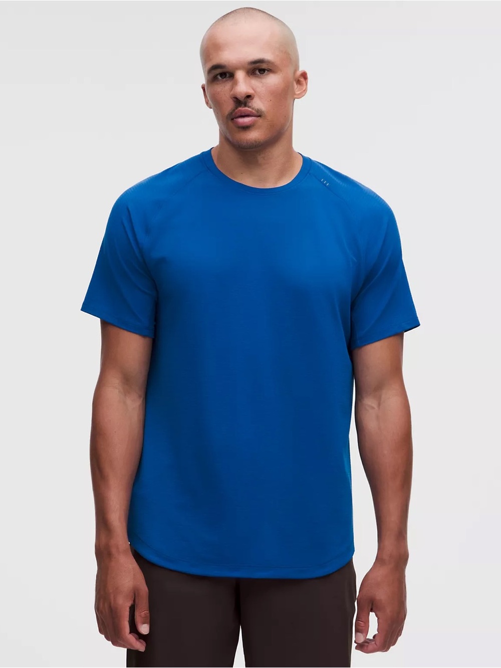 Lululemon Men’s License to Train Short-Sleeve Shirt Sapphire XXL